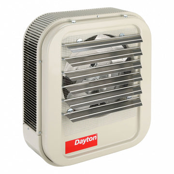 DAYTON Electric Wall & Ceiling Unit Heater: 208/240 V AC, 1 or 3-Phase, 21-3/4 in x 19 in x 8-1/2 in